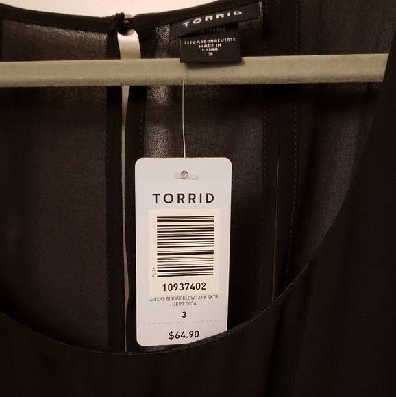 Torrid high low sleeves tank skater dress. - Picture 5 of 11